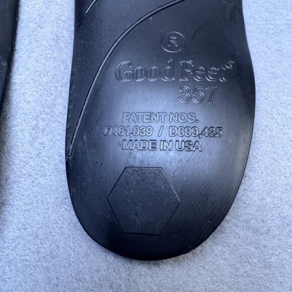 Good Feet 357 Arch Support Insoles Large Black Orthotic Inserts Made in USA - Picture 4 of 7